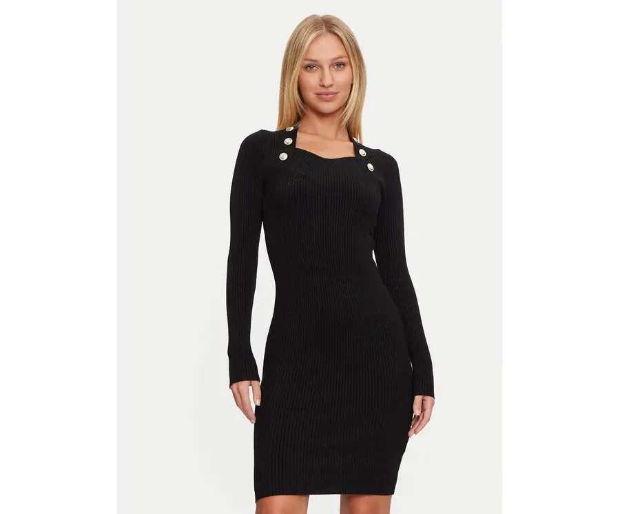obrazek 1 Guess Sukienka koktajlowa 4BGK01 5613Z Czarny Bodycon Fit Marciano Guess