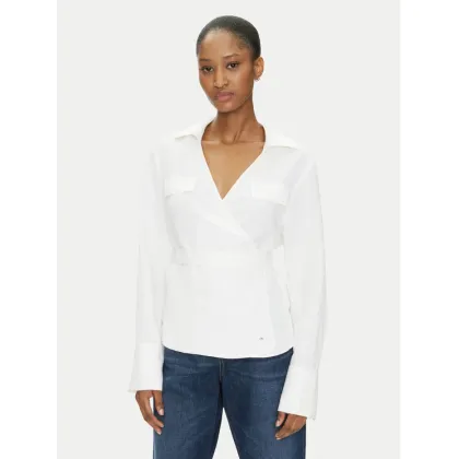 Zdjęcie Tommy Hilfiger Koszula WW0WW44697 Écru Regular Fit