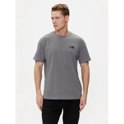 Zdjęcie The North Face T-Shirt Simple Dome NF0A87NG Szary Regular Fit