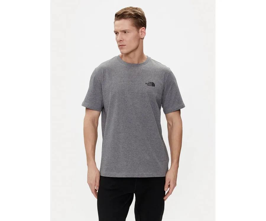 obrazek 1 The North Face T-Shirt Simple Dome NF0A87NG Szary Regular Fit