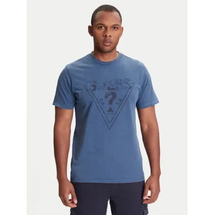Zdjęcie Guess T-Shirt M5YI42 KBW41 Granatowy Regular Fit