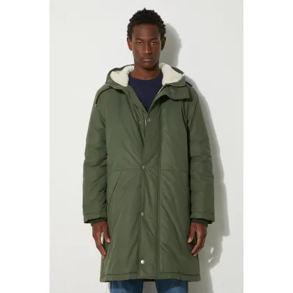 Zdjęcie A.P.C. kurtka Parka Hector męska kolor zielony przejściowa COEZV.H30179-MILITARYKH