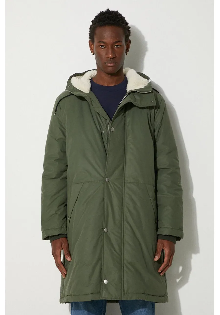 obrazek 1 A.P.C. kurtka Parka Hector męska kolor zielony przejściowa COEZV.H30179-MILITARYKH