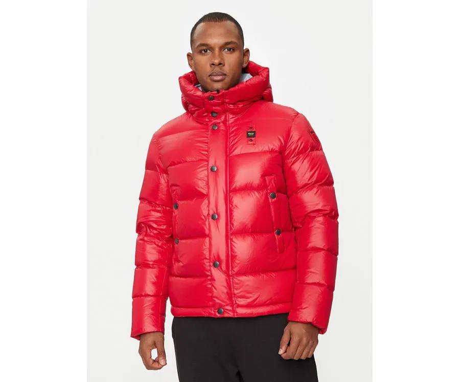 obrazek 1 Blauer Kurtka puchowa 24WBLUC03028 Czerwony Regular Fit