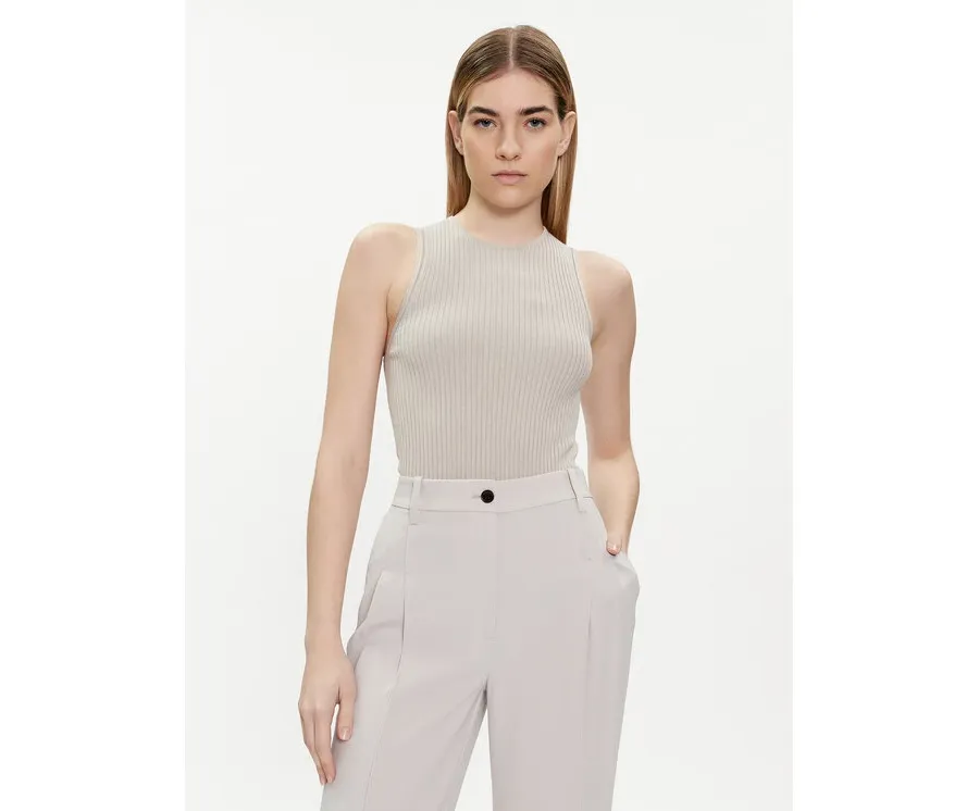 obrazek 1 Calvin Klein Top K20K206506 Biały Slim Fit