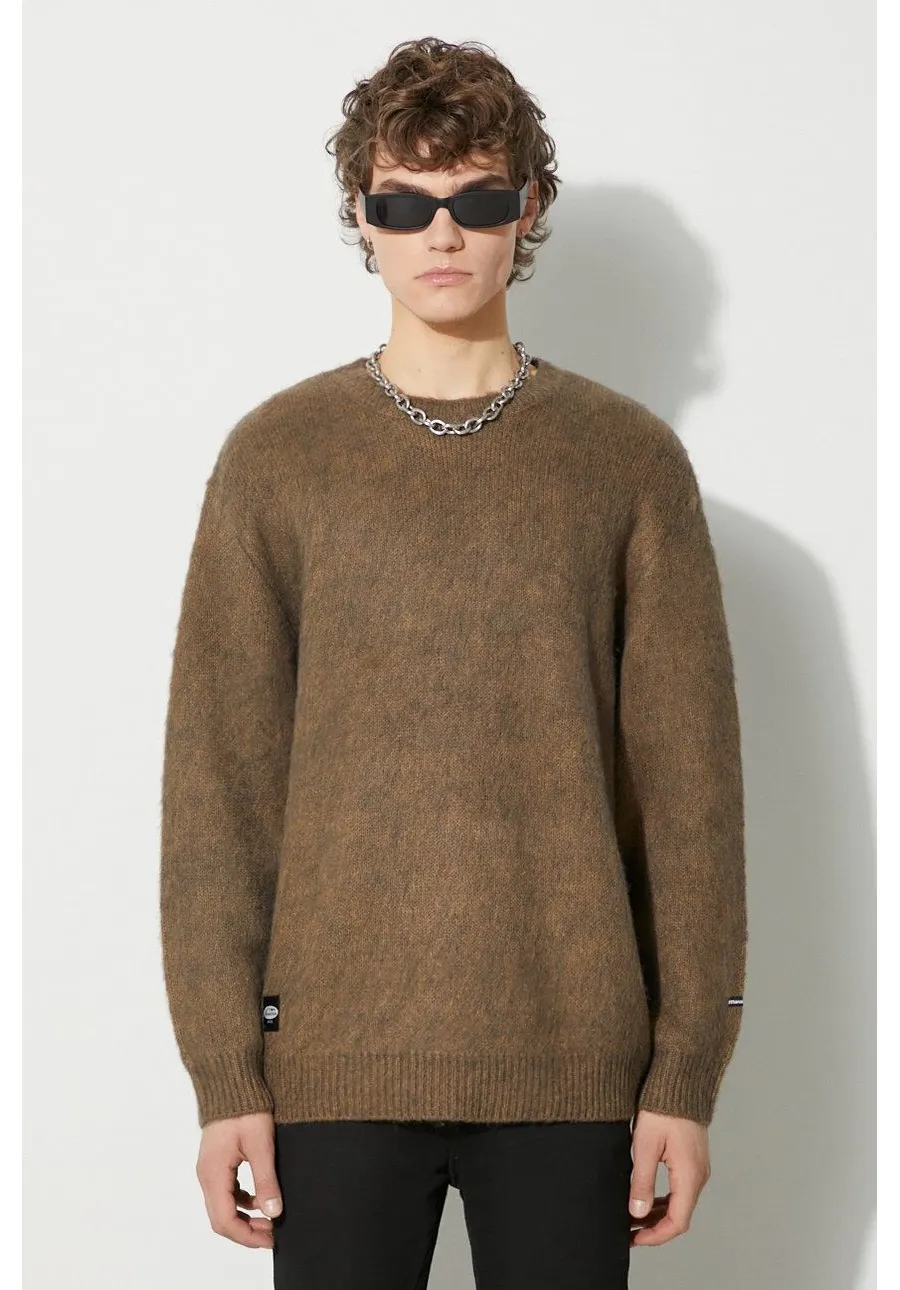 obrazek 1 Manastash sweter z domieszką wełny Aberdeen Sweater męski kolor brązowy  7923240001