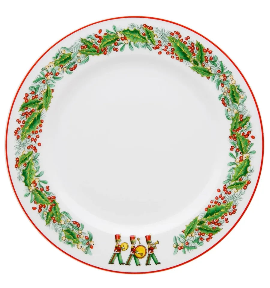 obrazek 6 Porcelanowy zestaw 6 talerzy na chleb i masło ze świątecznej kolekcji Christmas Magic - Vista Alegre
