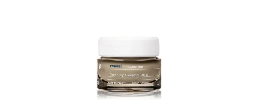 obrazek 1 KORRES Black Pine 4D Plumping night cream for firm skin Krem na noc 40 ml