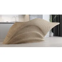 Picture Designer kitchen island made of plywood