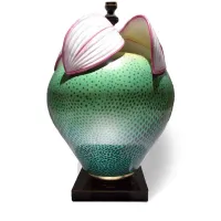 Zdjęcie Porcelanowa lampa stołowa - Manufaktura Mangani, Florencja