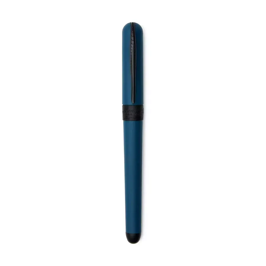 obrazek 3 Eleganckie włoskie pióro kulkowe Avatar Ur - Glossy Palladium Lapis Blue