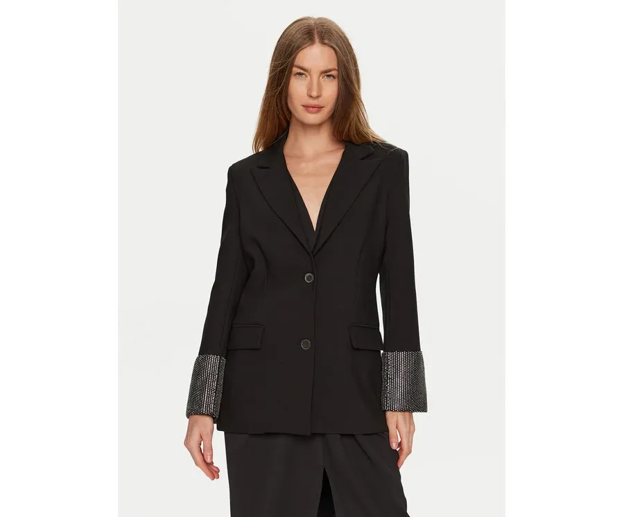 obrazek 1 Eleh Marynarka E00277 Czarny Regular Fit