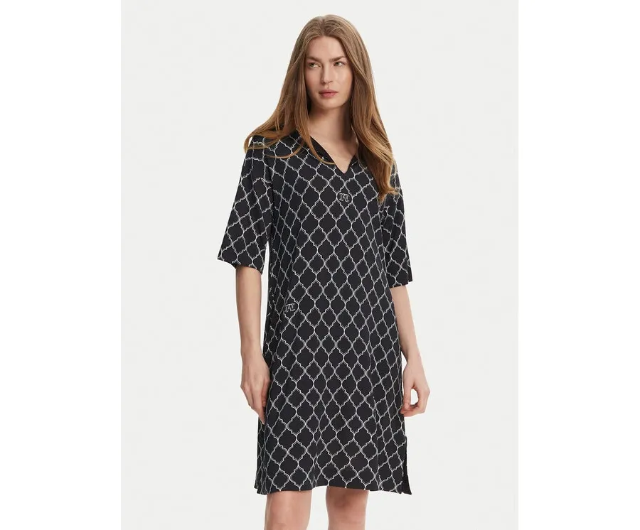obrazek 1 Max Mara Beachwear Sukienka codzienna Aidone 2516621079 Czarny Relaxed Fit