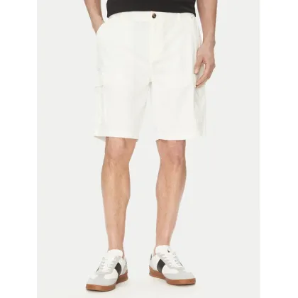 Zdjęcie La Martina Szorty materiałowe MAB002 TW536 Biały Regular Fit