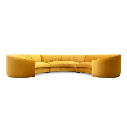 Zdjęcie Oryginalna portugalska trzyczęściowa sofa do salonu