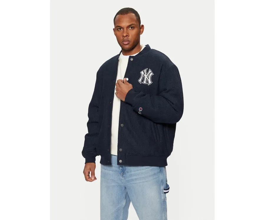 obrazek 1 Champion Kurtka bomber 220358 Granatowy Regular Fit