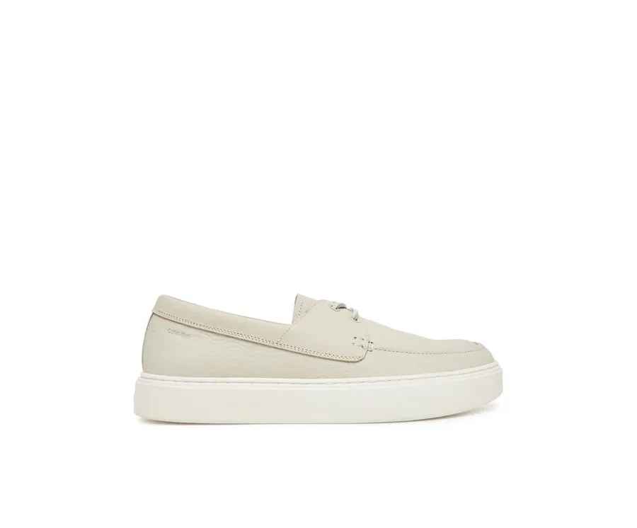 obrazek 1 Calvin Klein Mokasyny Hybrid Lace Up Boat Lth HM0HM01812 Écru