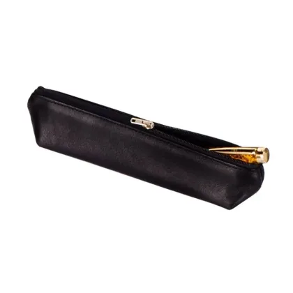 Picture Angular leather pen case