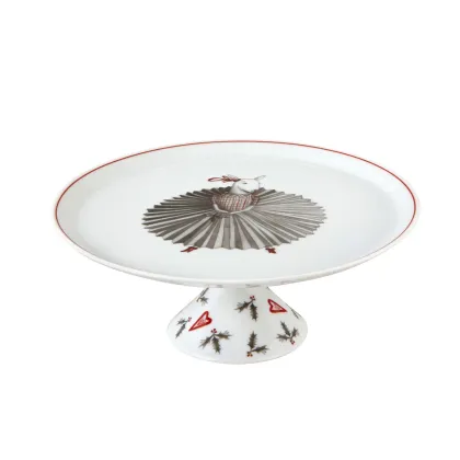 Zdjęcie Porcelanowa mała patera z wyjątkowej świątecznej kolekcji Nöel - Vista Alegre