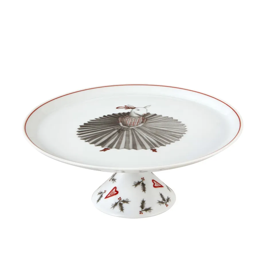 obrazek 1 Porcelanowa mała patera z wyjątkowej świątecznej kolekcji Nöel - Vista Alegre