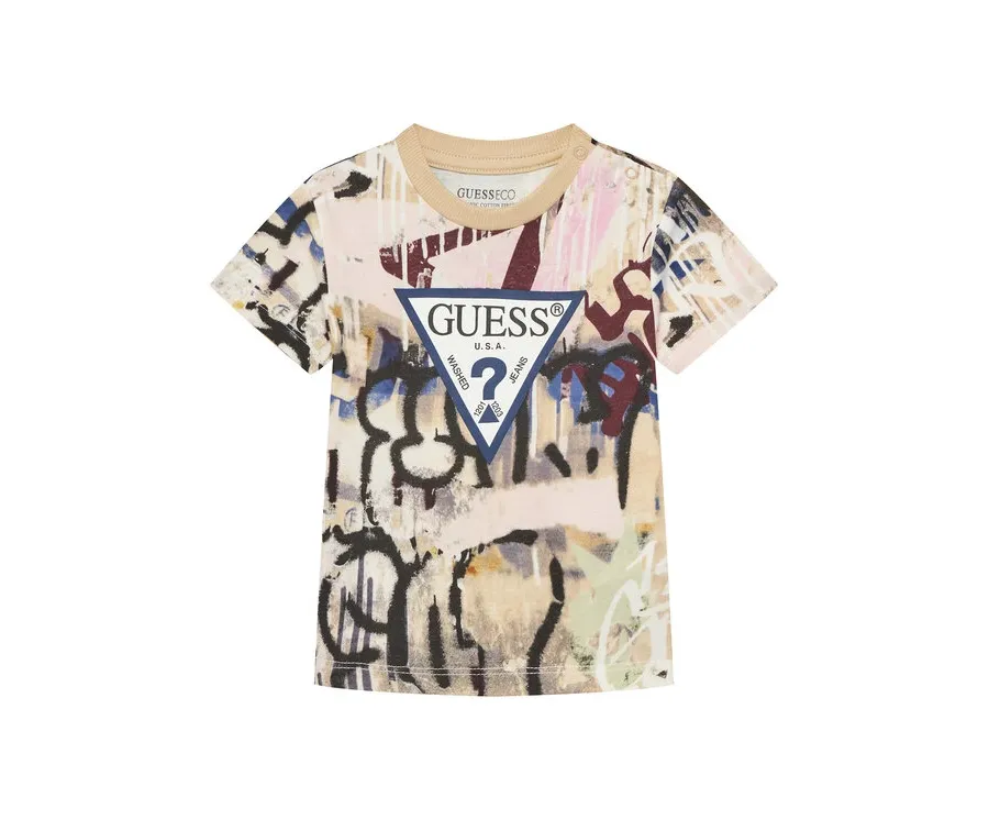 obrazek 1 Guess T-Shirt N5YI04 K8HM4 Kolorowy Regular Fit