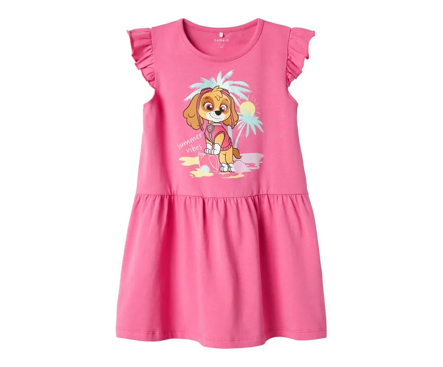 obrazek 1 NAME IT Sukienka codzienna 13240701 Różowy Regular Fit