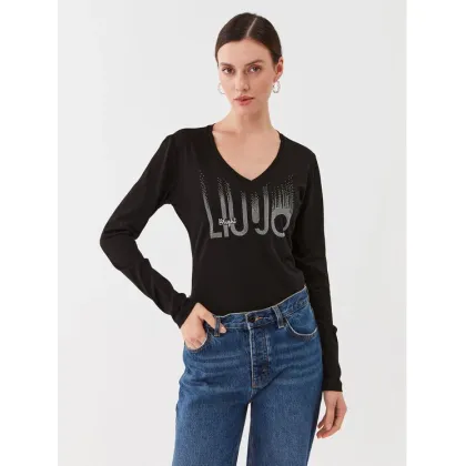 Zdjęcie Liu Jo Bluzka MF3269 J5923 Czarny Regular Fit
