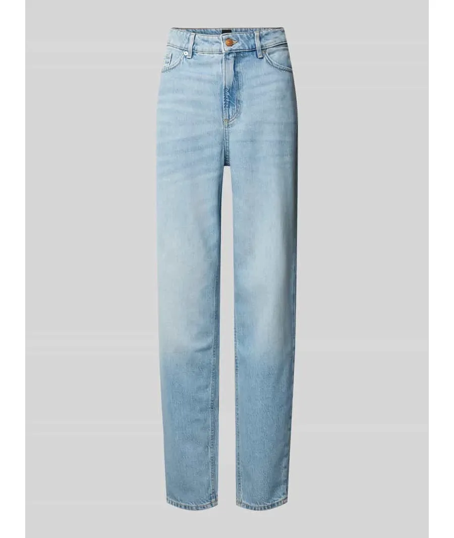 obrazek 1 Jeansy o kroju regular fit z 5 kieszeniami model ‘RUTH’