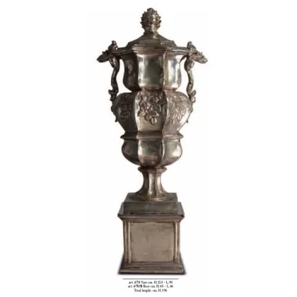 Zdjęcie Postarzany wazon 670 z ceramiki toskańskiej wykonany ręcznie