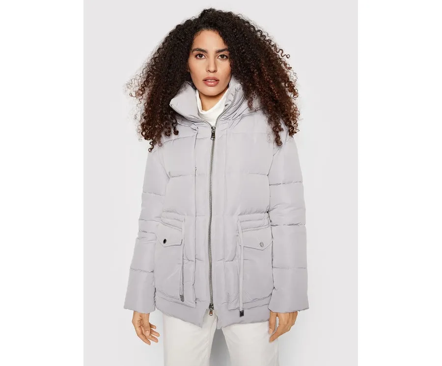 obrazek 1 Patrizia Pepe Kurtka zimowa 2S1358/A9N8-S624 Szary Regular Fit