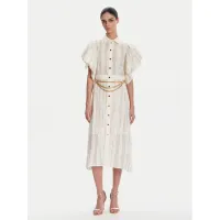 Zdjęcie Fracomina Sukienka koszulowa FS25SD3003W403Q7 Biały Regular Fit