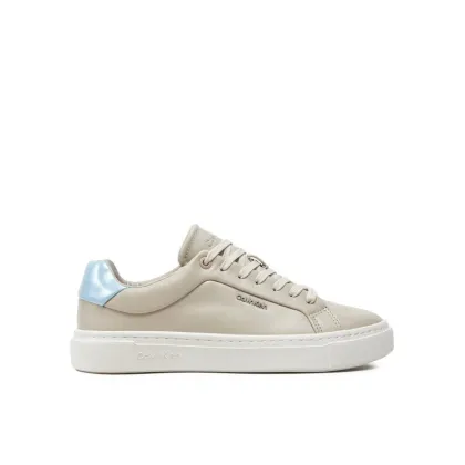 Zdjęcie Calvin Klein Sneakersy Cupsole Lace Up W/Ml Lth HW0HW02119 Beżowy