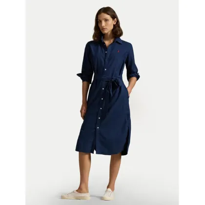 Zdjęcie Polo Ralph Lauren Sukienka koszulowa 211963031 Granatowy Regular Fit
