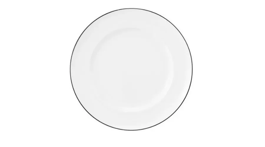 obrazek 1 Ekskluzywny okrągły porcelanowy talerz o klasycznym wzornictwie – Tettau