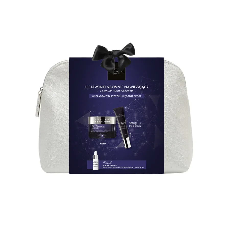 obrazek 1 Institut Esthederm Intensive Hyaluronic (Krem + Żel Pod Oczy + Age Proteom)