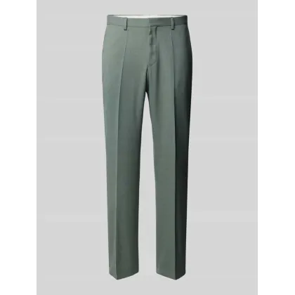 Zdjęcie Spodnie do garnituru o kroju slim fit w kant model ‘Leon’