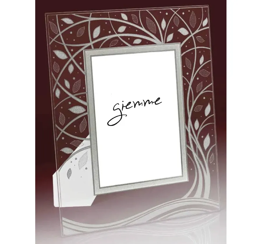 obrazek 1 Unikalna ramka na zdjęcia o wymiarach 13х18 cm ze stylizowanym srebrnym drzewem