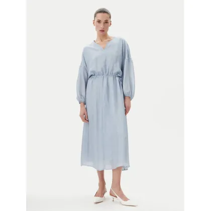 Zdjęcie Bruuns Bazaar Sukienka letnia Sinapsis Cata BBW4441 Niebieski Loose Fit