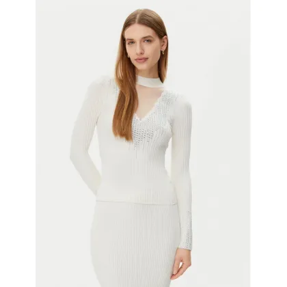 Zdjęcie Guess Sweter W5RR15 Z2Y50 Écru Regular Fit