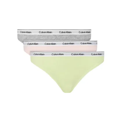 Zdjęcie Calvin Klein Underwear Komplet 3 par stringów 000QD5209E Kolorowy