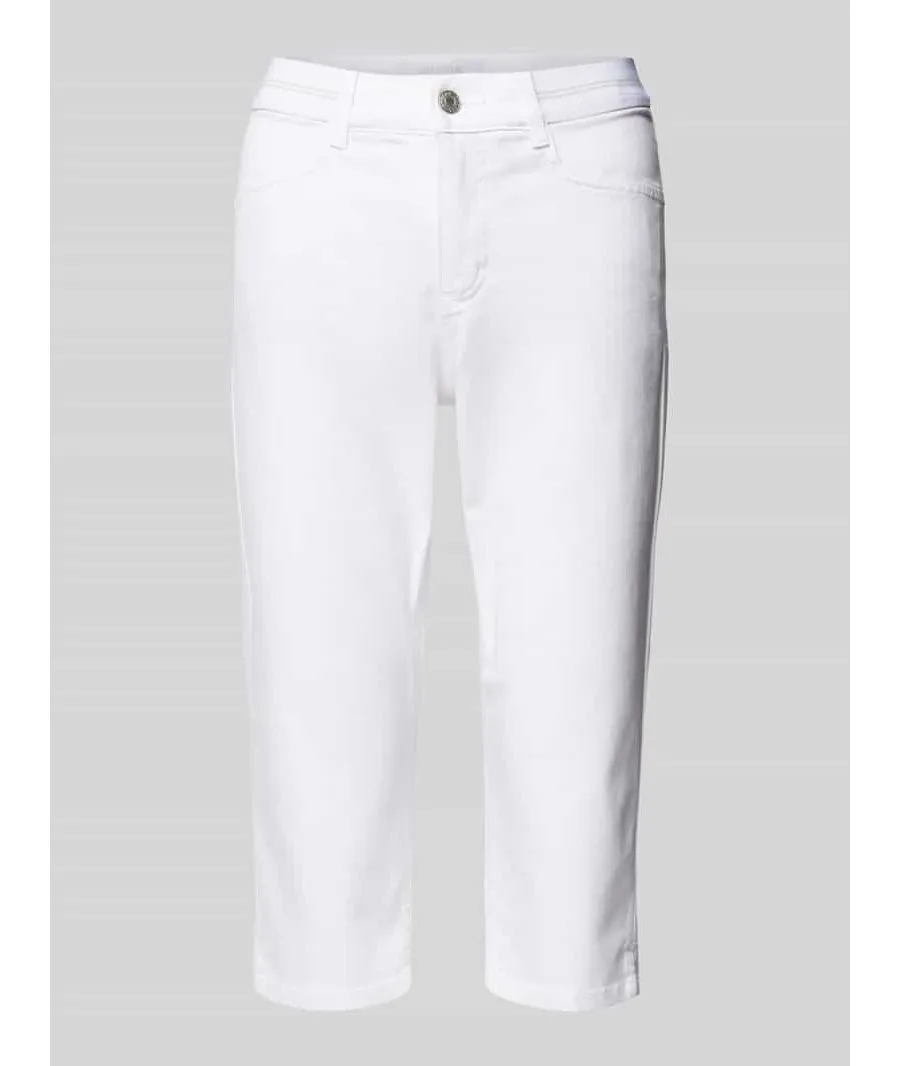 obrazek 1 Spodnie capri z elastycznym pasem model ‘Anna’