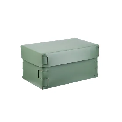 Zdjęcie Eleganckie pudełko Snob 25x15xH13,5 cm w wyjątkowym kolorze eukaliptusa