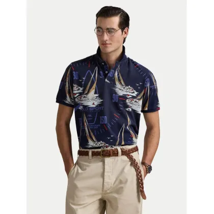Zdjęcie Polo Ralph Lauren Polo 710971785001 Granatowy Classic Fit