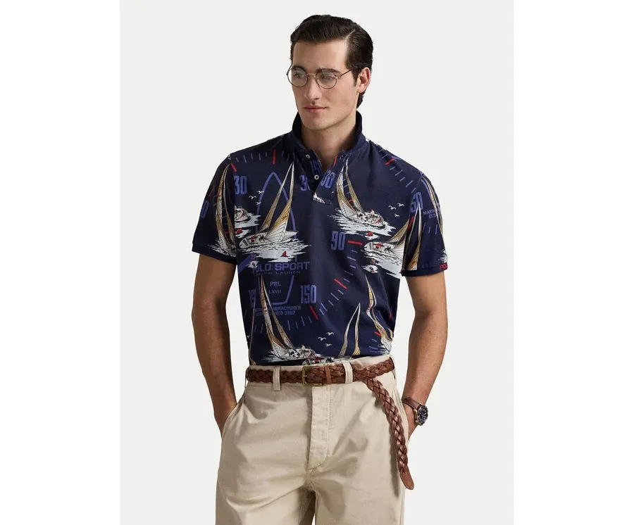 obrazek 1 Polo Ralph Lauren Polo 710971785001 Granatowy Classic Fit