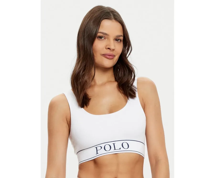 obrazek 1 Polo Ralph Lauren Biustonosz top 4P3006 Biały