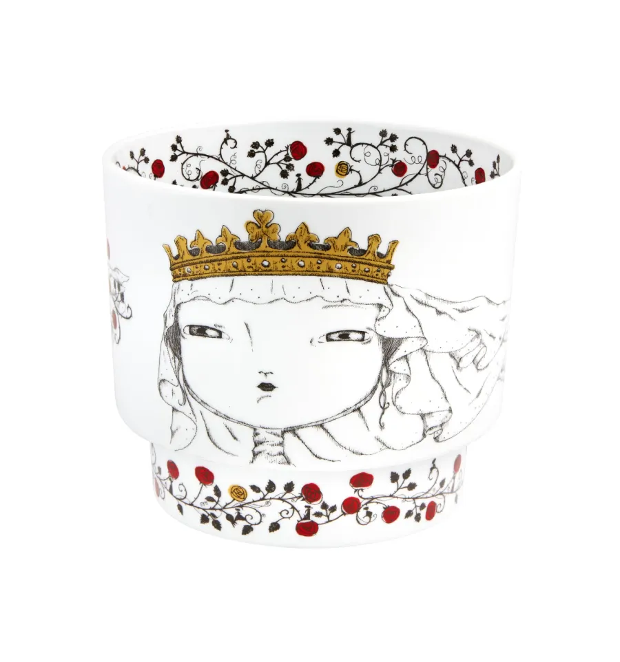 obrazek 1 Porcelanowy wazon królowej Santa Isabel - Vista Alegre