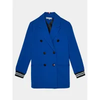 Zdjęcie Tommy Hilfiger Płaszcz przejściowy Knitted Blazer KG0KG07796 Niebieski Regular Fit