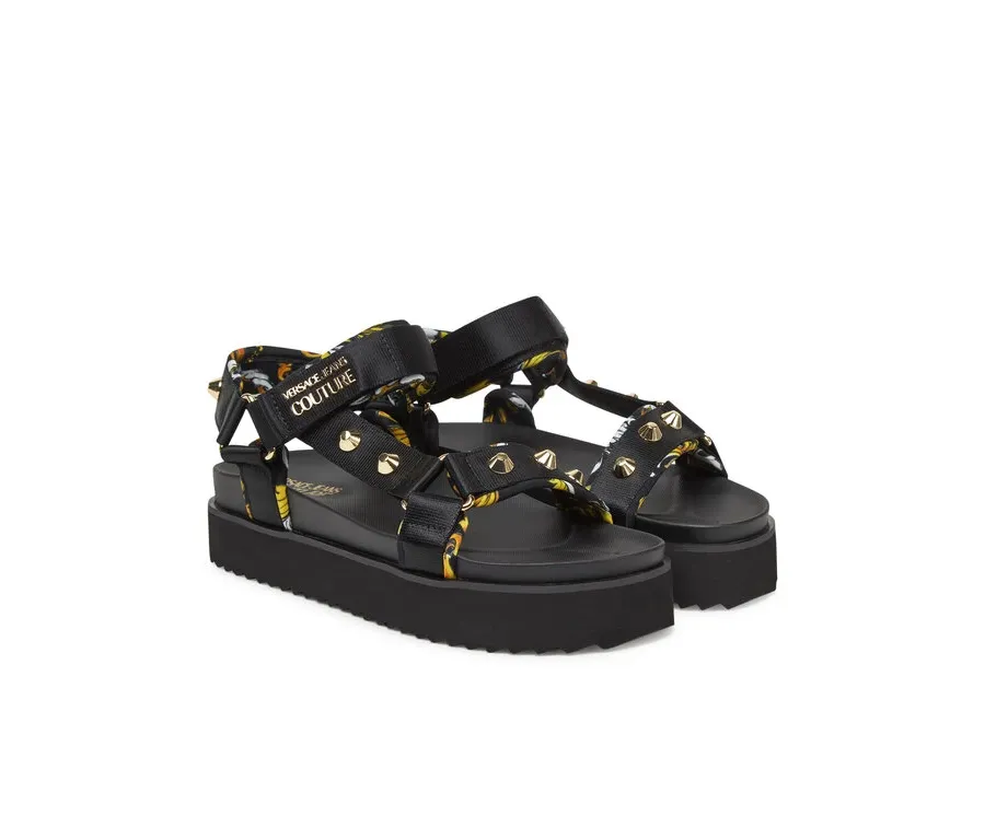 obrazek 1 Versace Jeans Couture Sandały 78VA3SM2 Czarny