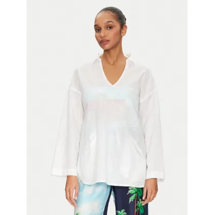 Zdjęcie Seafolly Tunika Longline 55434-TO Biały Relaxed Fit