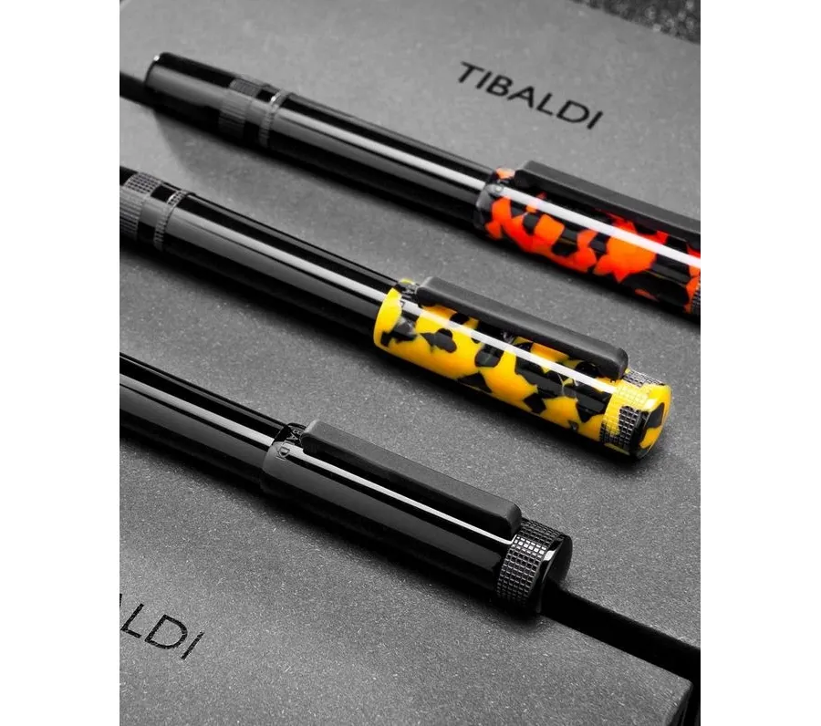 obrazek 2 Unikatowy długopis Tibaldi Perfecta Rich Black Orange